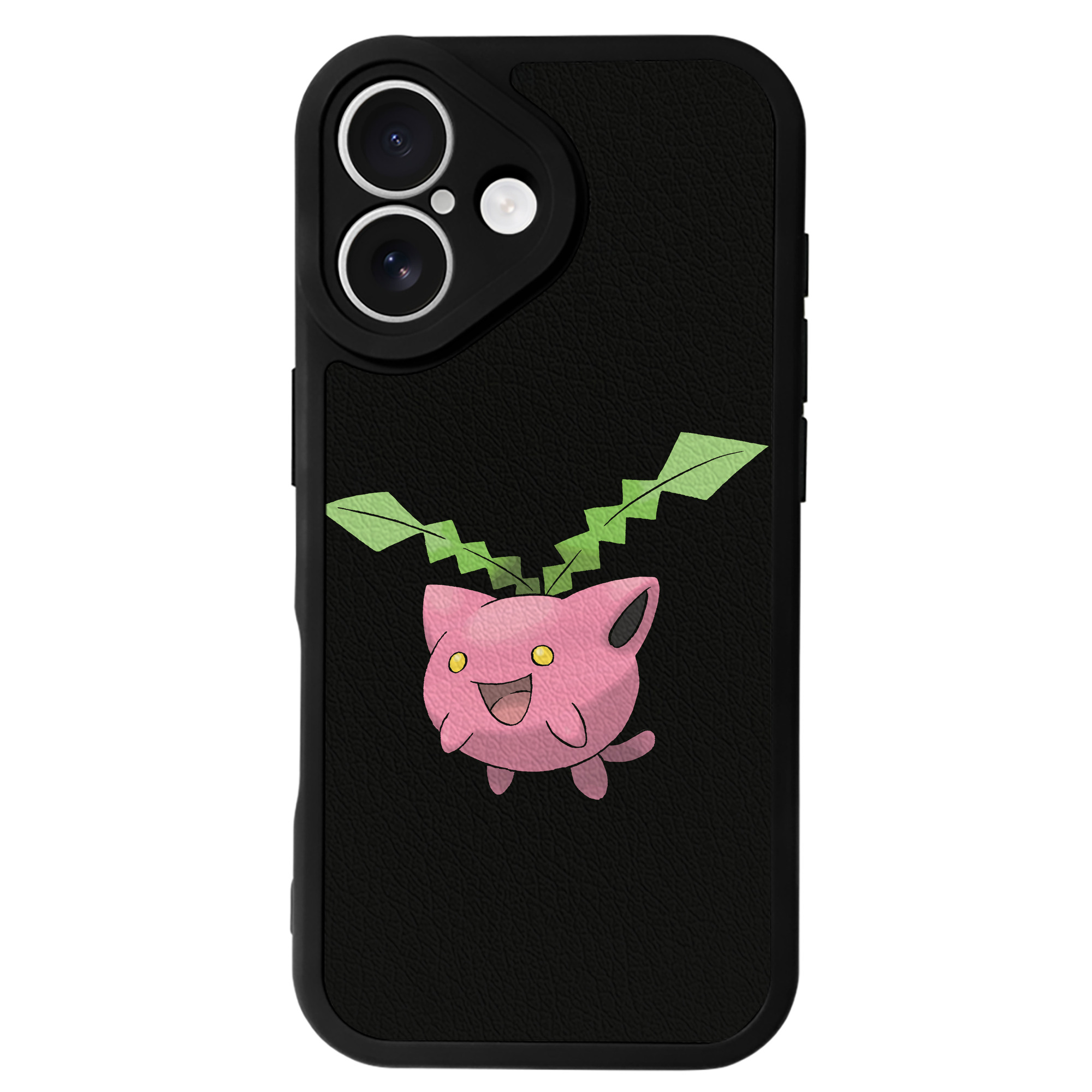（画像用） ポケットモンスター Pokémon 【iPhone 16シリーズ対応】シリコンスマホケース（レザー調） 材質：シリコン